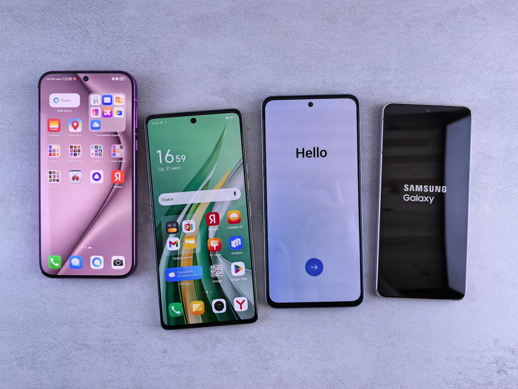 Gambar review hp terbaru 2026 menampilkan tampilan depan dan belakang smartphone dengan spesifikasi canggih dan fitur terbaru